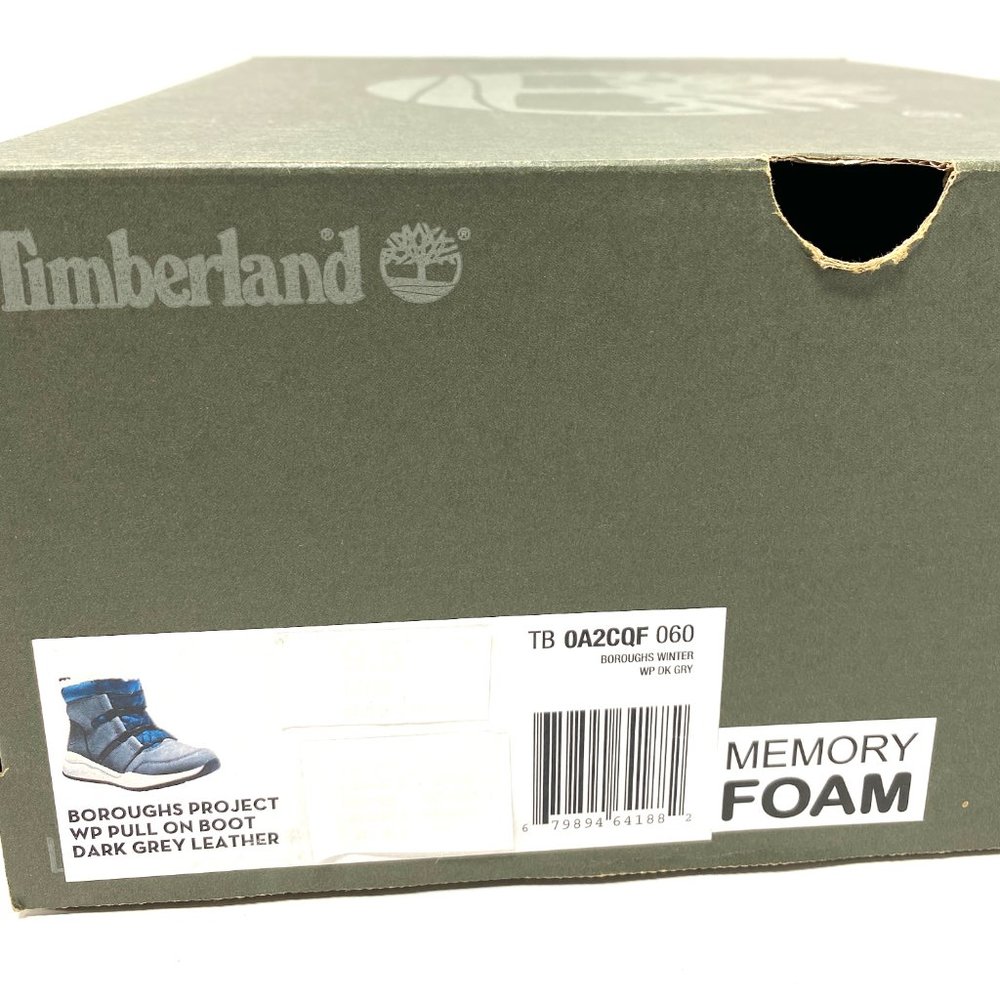 đź’–MEGA SALEđź’–Timberland WOMEN 9.5 TB 0A2CQF 060 BOROUGHS PROJECT PULL Dark Grey - Picture 8 of 9